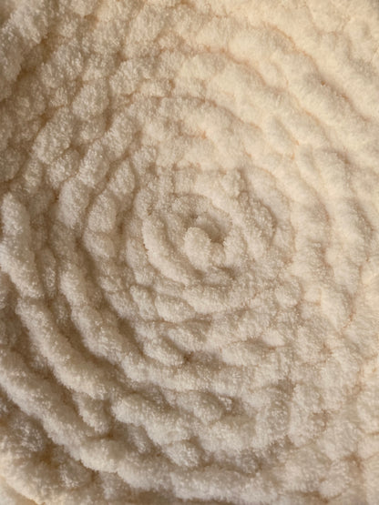 The Cloud Hand Knit Plush Pet Bed by Milton & Neo