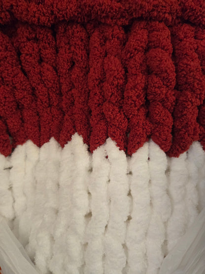 The Nimbus Throw | Hand Knit Cozy Blanket
