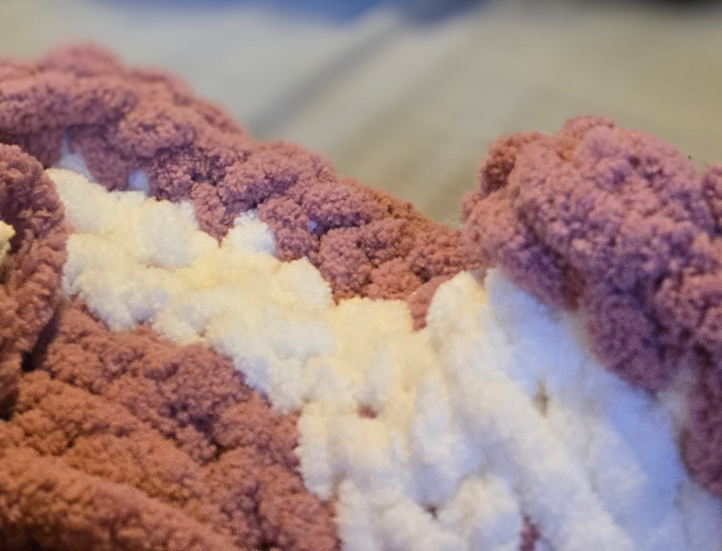 The Nimbus Throw | Hand Knit Cozy Blanket