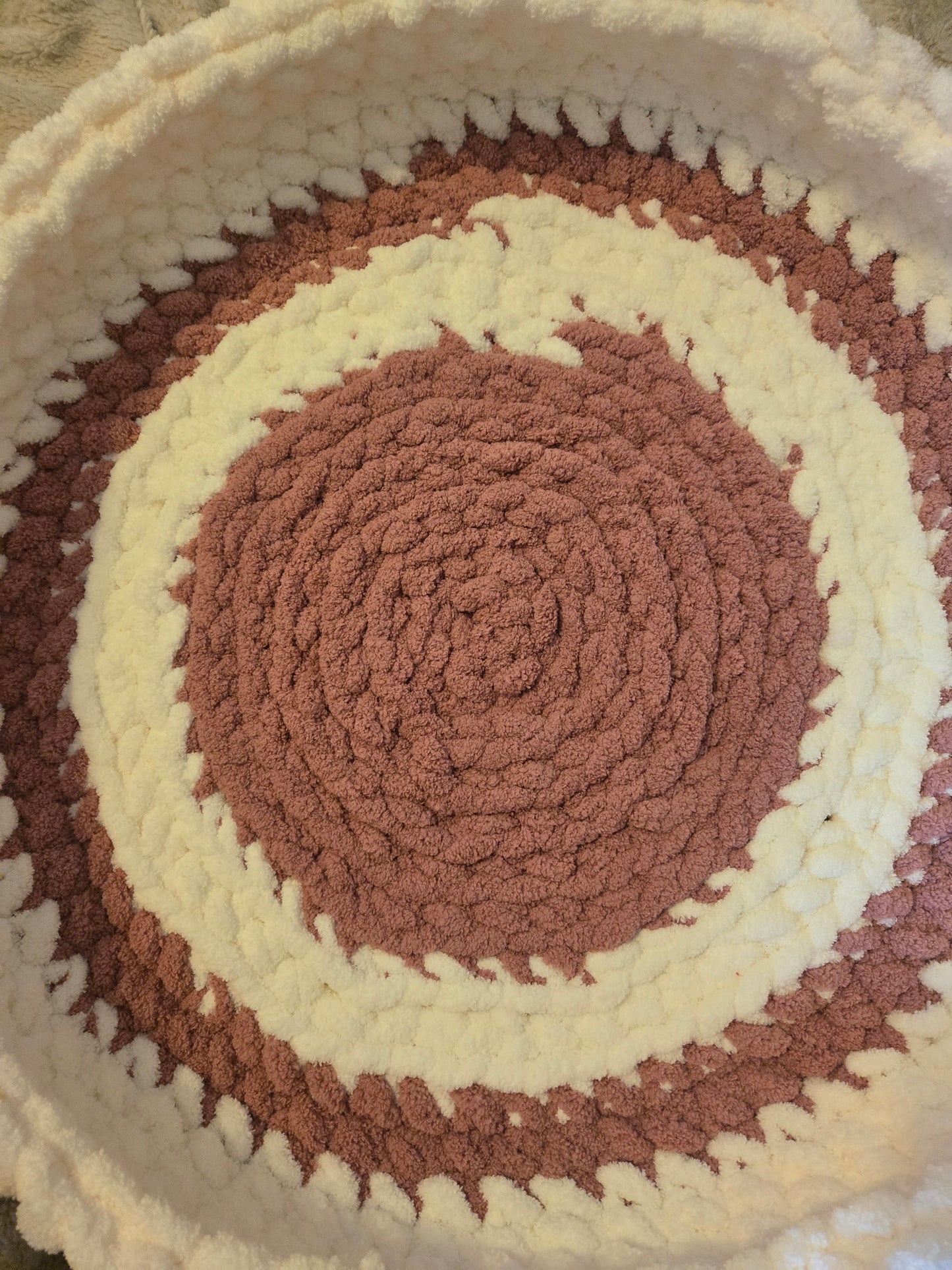 The Cloud Hand Knit Plush Pet Bed by Milton & Neo