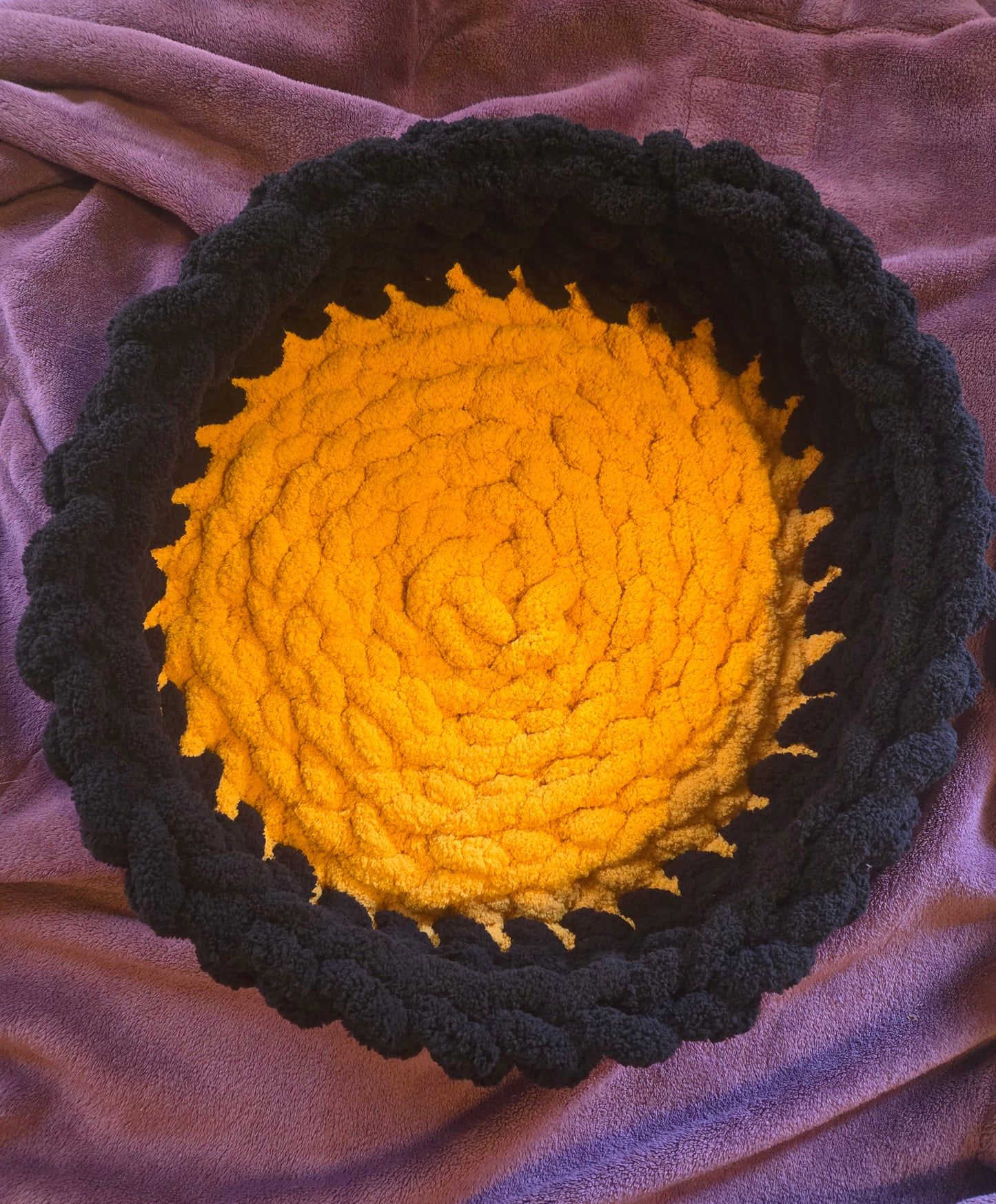 The Cloud Hand Knit Plush Pet Bed by Milton & Neo