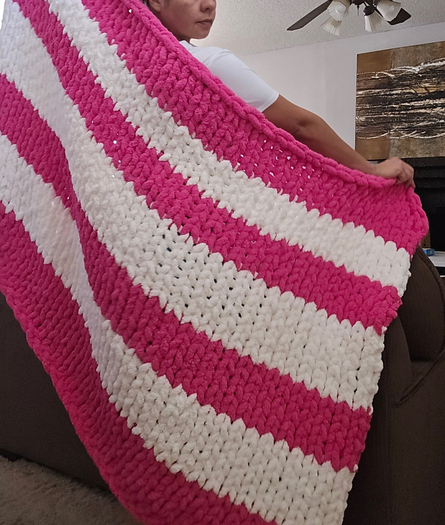 The Nimbus Throw | Hand Knit Cozy Blanket