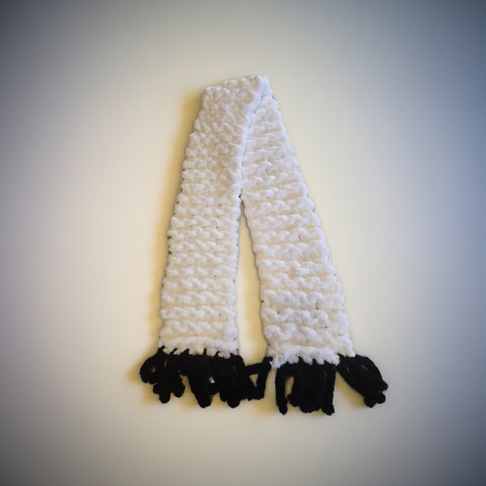 The Stratus Luxe Hand-Knit Ultra Plush Chunky Knit Scarf