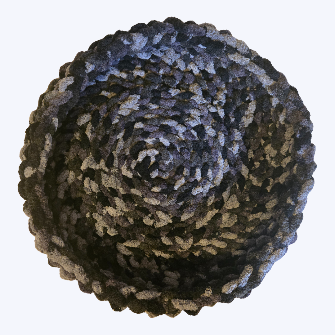 The Cloud Hand Knit Plush Pet Bed by Milton & Neo